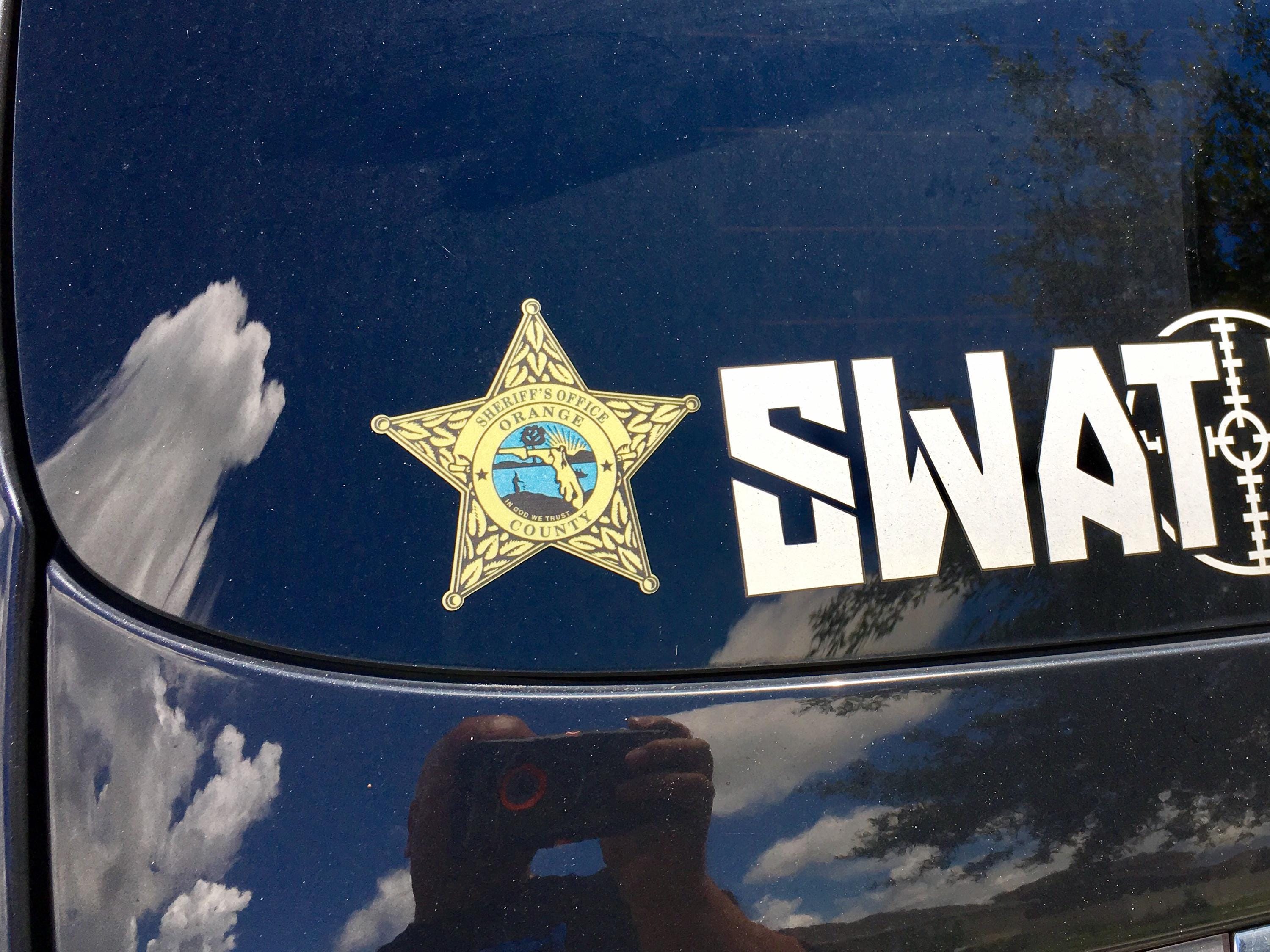Custom Sheriff / Law Enforcement Badge Decal / Sticker (SheriffDecal2)
