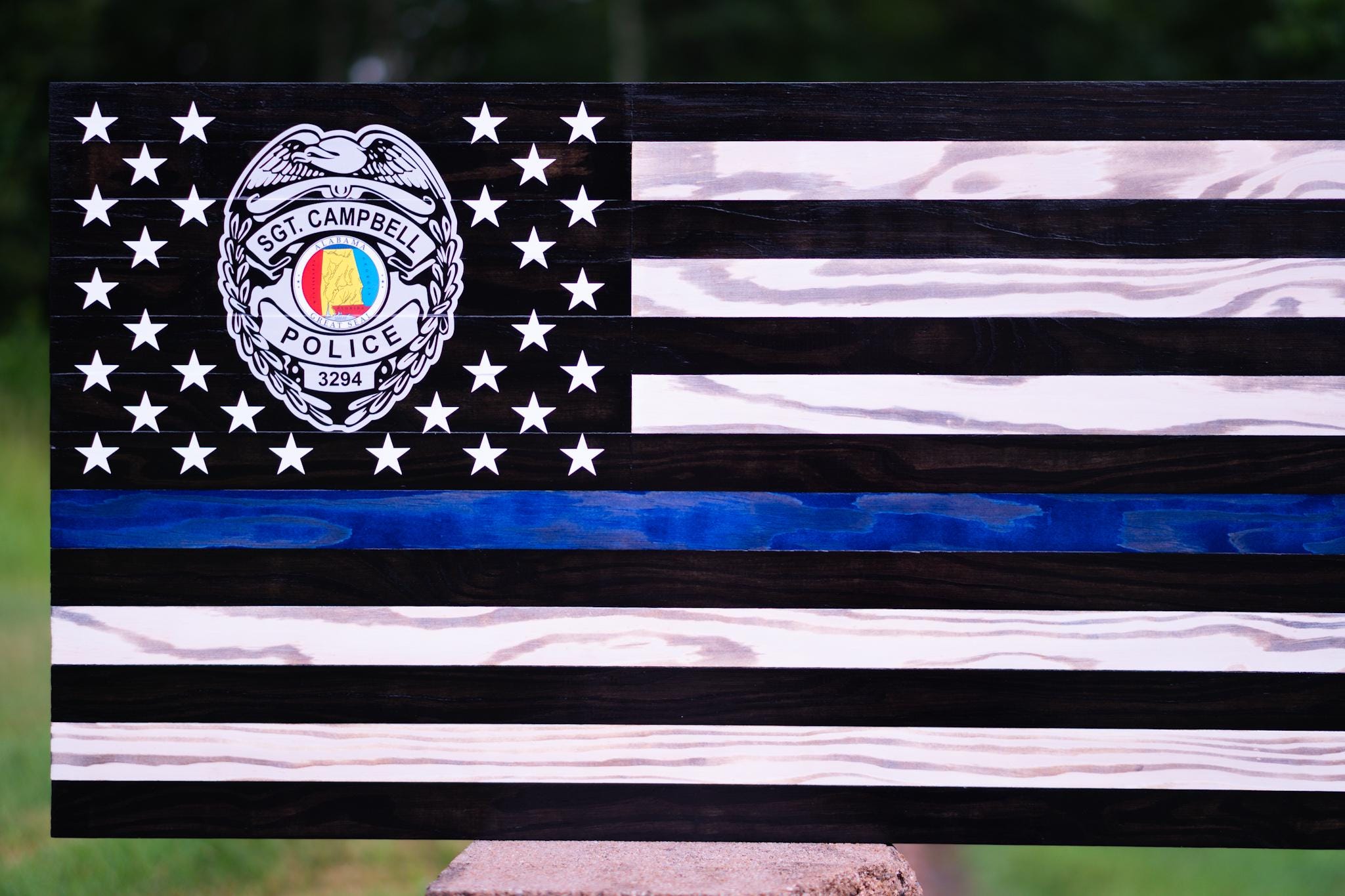 Custom Police / Law Enforcement Badge Decal / Sticker (PoliceDecal1)